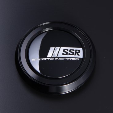 SSR Racing Sports Inspired Center Cap Aluminum B-Type Super Low - Black