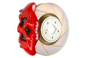 Brembo GT System Monobloc 4 Piston 326mm Slotted Front Red