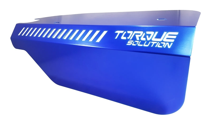 Torque Solution Engine Pulley Cover - Blue