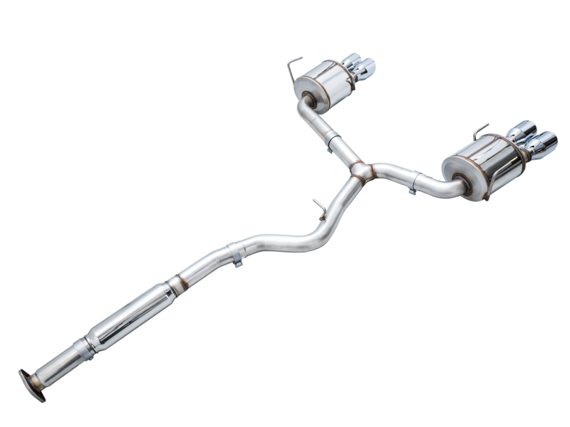 AWE Tuning Touring Edition Exhaust - Chrome Silver Tips