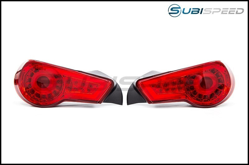 Spec-D Sequential Led Tail Lights- Red