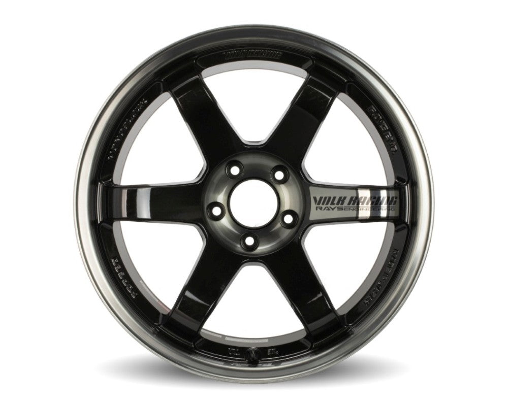 Volk Racing TE37 SL Wheel 17x8.5 5x100 45mm Pressed Double Black