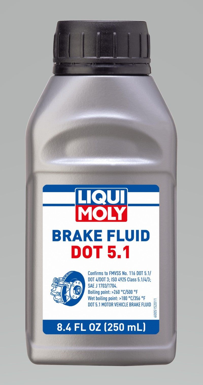LIQUI MOLY 250mL Brake Fluid DOT 5.1 - Single