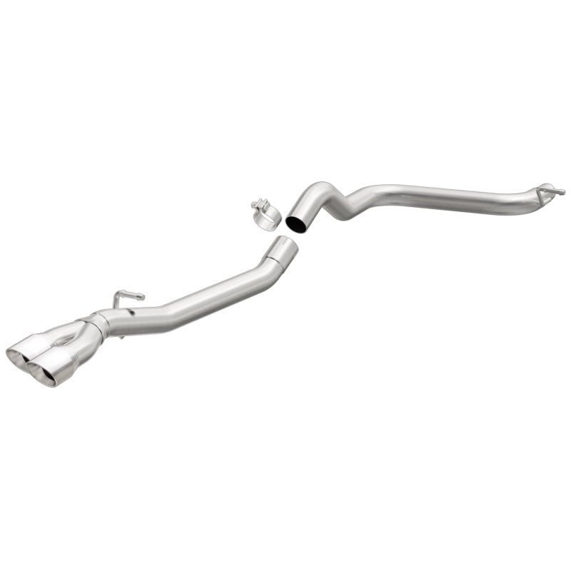 MagnaFlow 2.5in Polished SS Dual Tip Driver Side Rear Exit