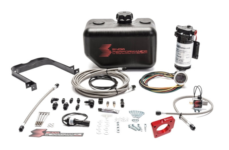 Snow Performance 05-14 STI Stg 2 Boost Cooler Water Injection Kit w/SS Brd Line & 4AN Fittings