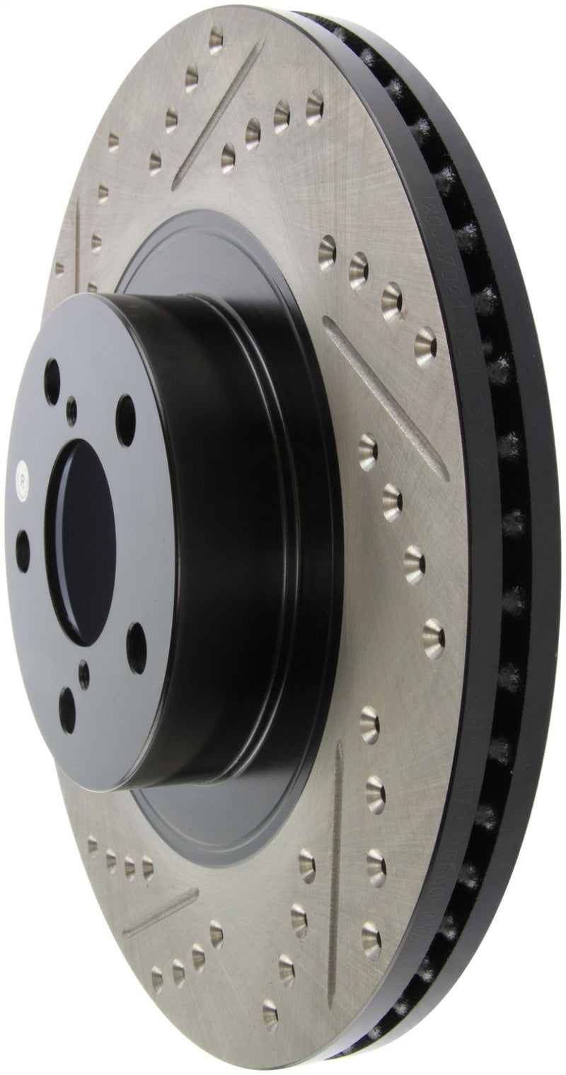 StopTech Slotted & Drilled Sport Brake Rotor - Right