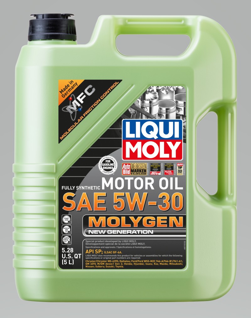LIQUI MOLY 5L Molygen New Generation Motor Oil 5W-30