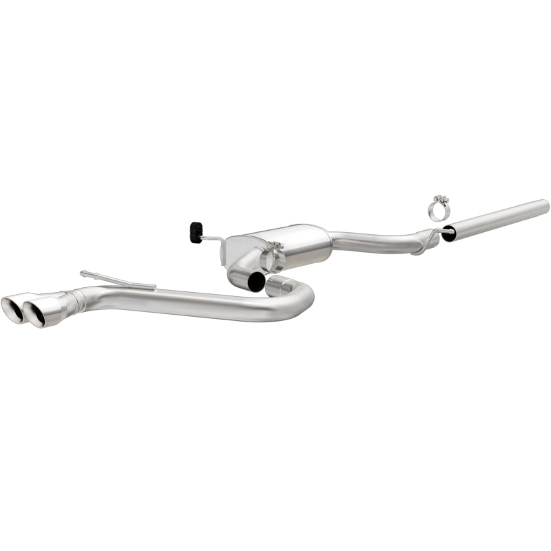 MagnaFlow 2.5in SS Dual Driver Side Exit Polished 3 Tip
