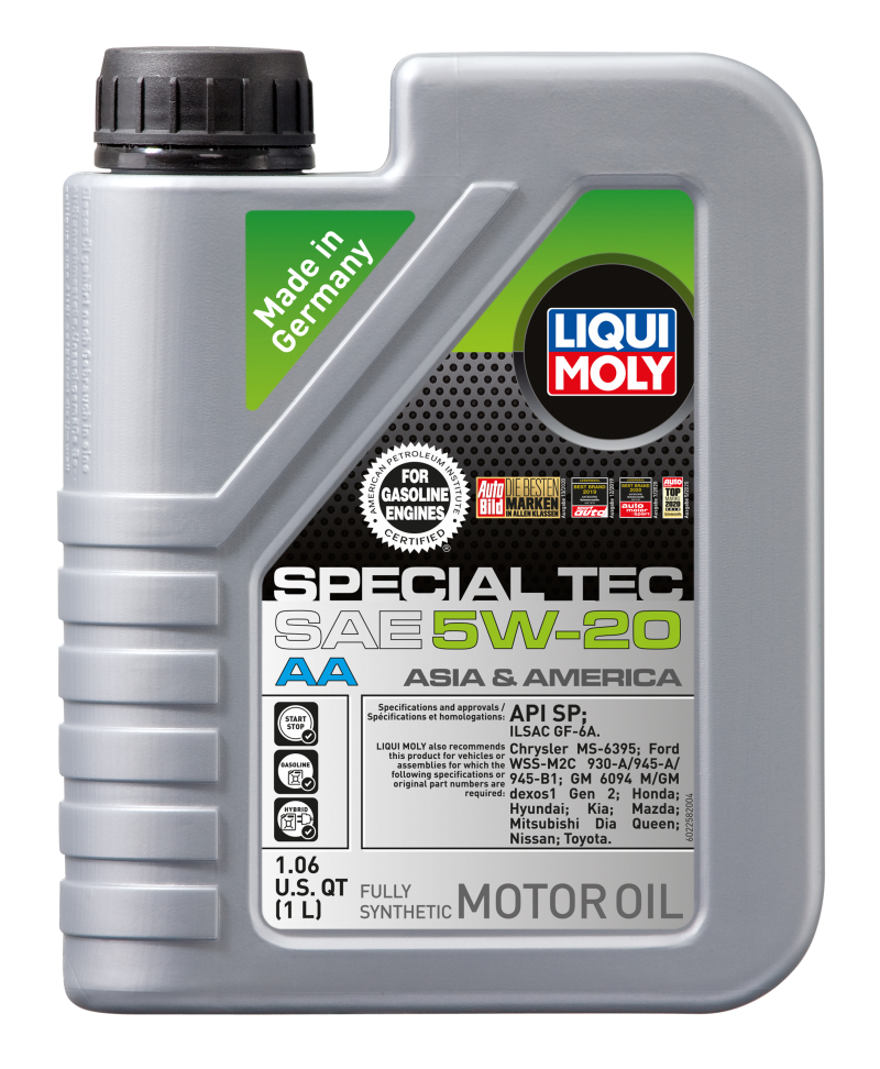 LIQUI MOLY 1L Special Tec AA Motor Oil 5W20 - Single