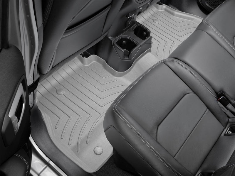 WeatherTech 2022+ Honda Civic (Sedan & Hatchback w/2nd Row USB Ports) Rear FloorLiner - Grey