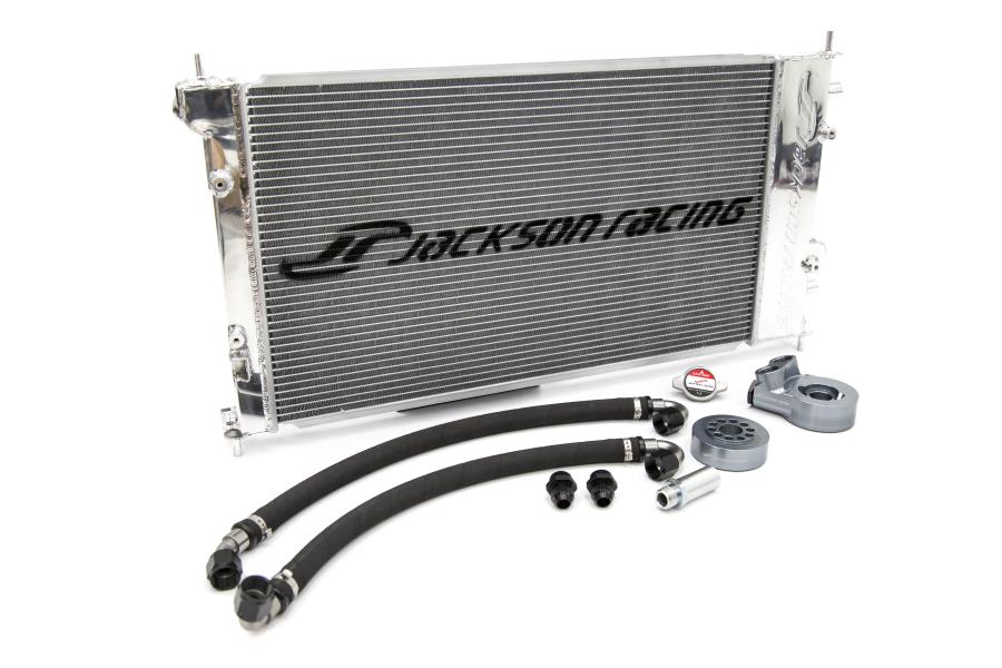 Jackson Racing Dual Radiator / Oil Cooler Kit
