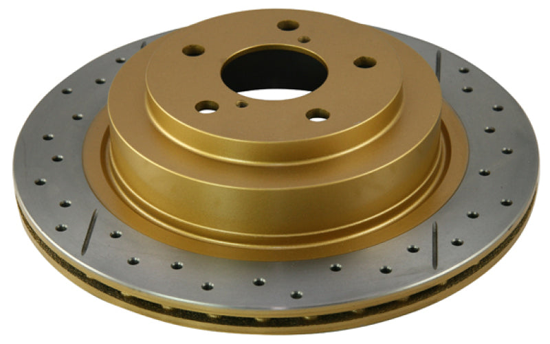 DBA Rear Drilled & Slotted Street Series Rotor