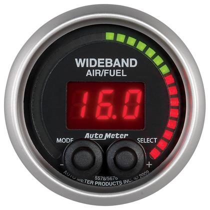 Autometer Elite Wideband Air/Fuel Ratio Digital Gauge 52mm
