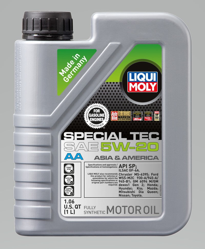 LIQUI MOLY 1L Special Tec AA Motor Oil 5W20 - Single