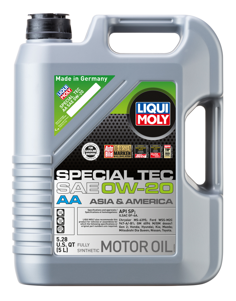 LIQUI MOLY 5L Special Tec AA Motor Oil 0W-20