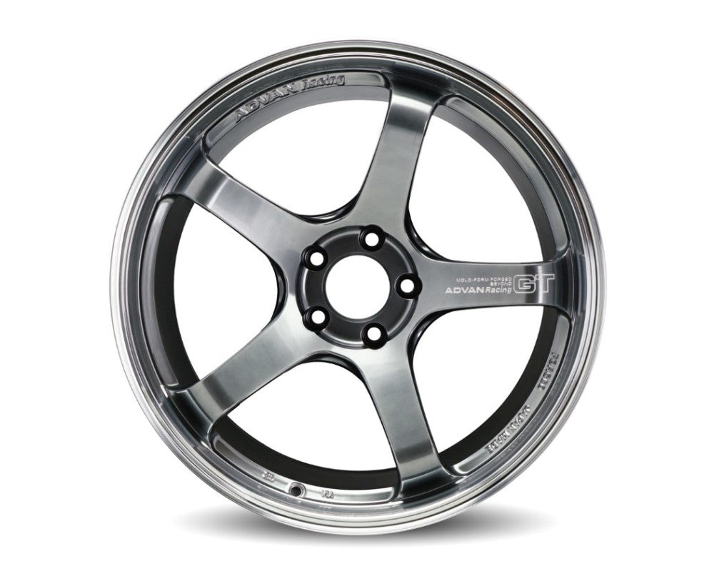 Advan GT Beyond 18x9.5 +45 5-100 Machining & Racing Hyper Black Wheel
