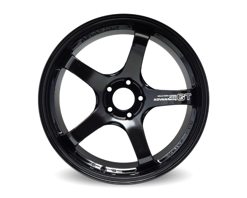 Advan GT Beyond 18x9.5 +45 5-100 Racing Titanium Black Wheel