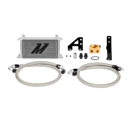 Mishimoto Thermostatic Silver Oil Cooler Kit