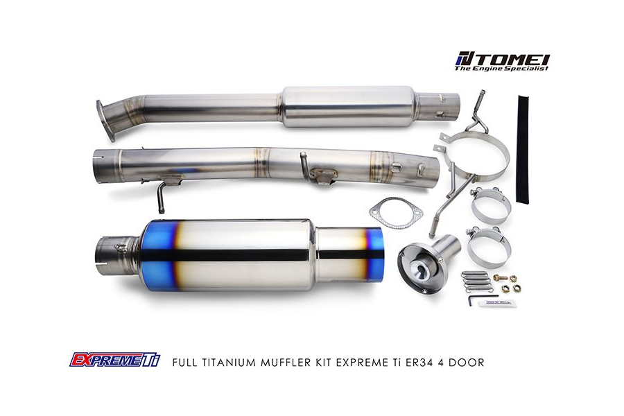 Tomei Expreme Ti Full Titanium Muffler Kit