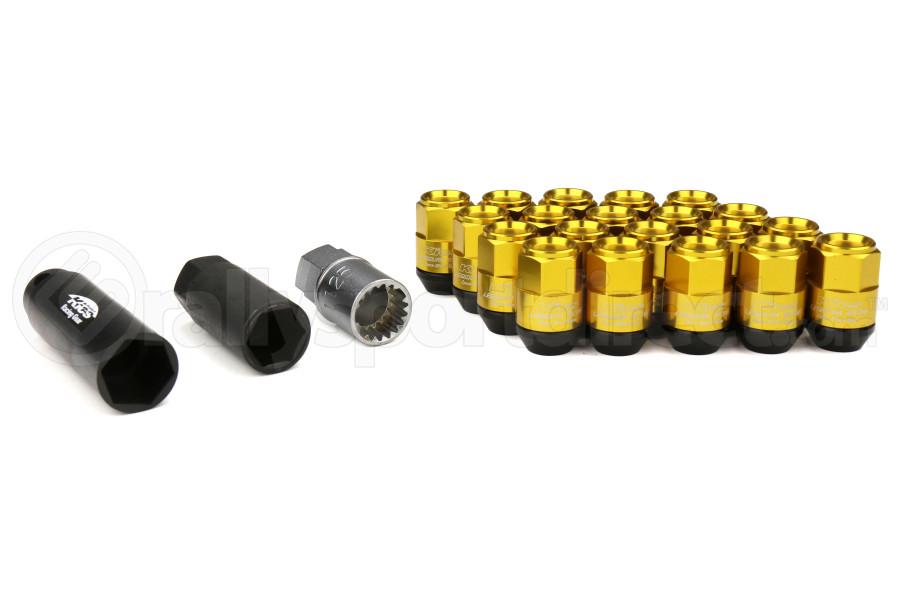 KICS Leggdura Racing Shell Type Lug Nut Set 35mm Closed-End Look 12X1.25