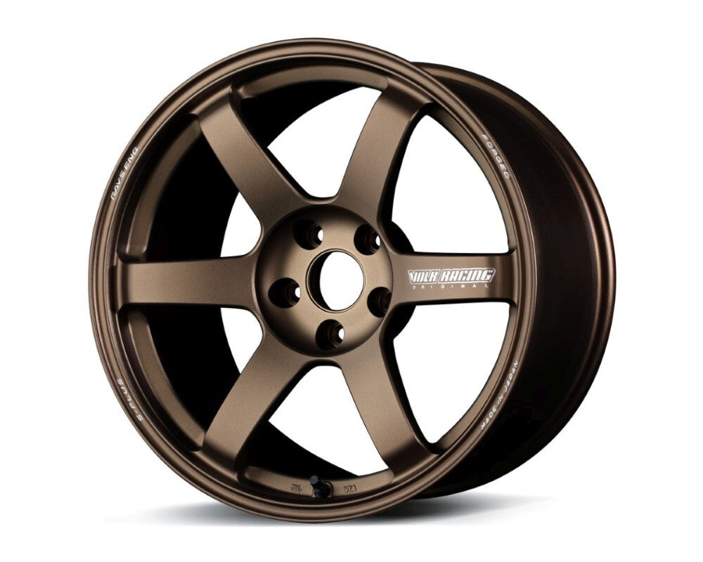 Volk Racing TE37 Saga S-plus Wheel 18x9.5 5x114.3 45mm Bronze Almite