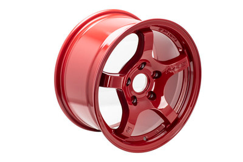 Gram Lights 57CR 18x9.5 +38 5-100 Milano Red Wheel