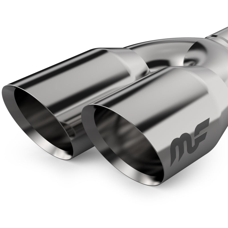 MagnaFlow 2.5in Polished SS Dual Tip Driver Side Rear Exit