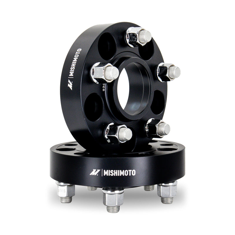 Mishimoto Wheel Spacers - 5x100 - 56.1 - 25 - M12 - Black