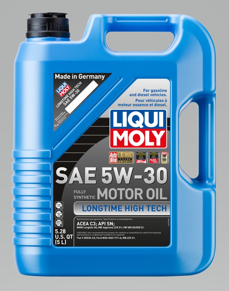 LIQUI MOLY 5L Longtime High Tech Motor Oil 5W30 - Single