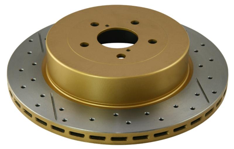 DBA 10 Stud Hole Rear Drilled & Slotted Street Series Rotor